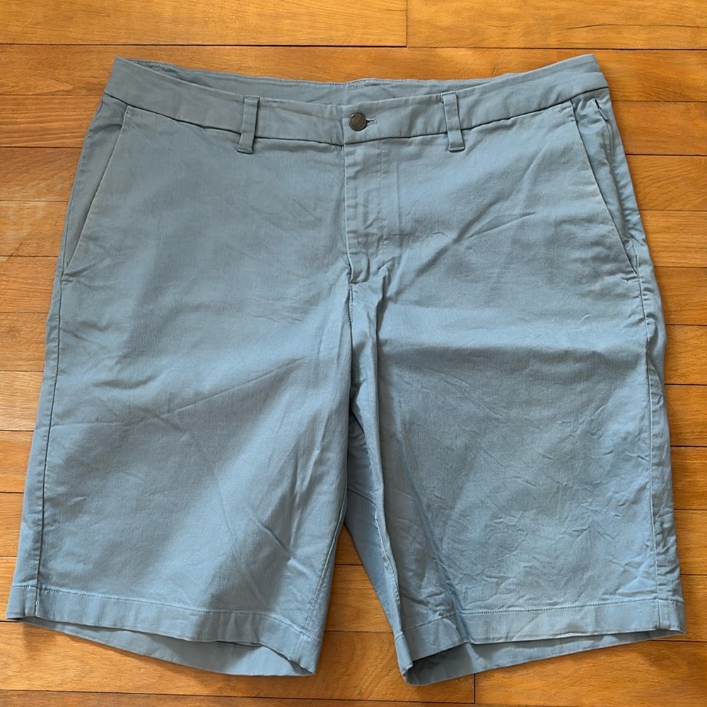 Lululemon, men’s shorts.